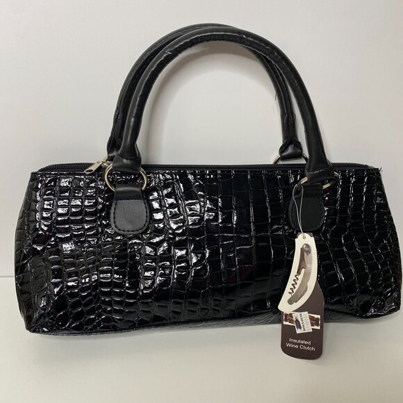 Primeware‎ Wine Clutch Classic Sassy Black - Picture 3 of 10